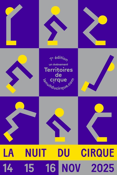 Affiche de la nuit du cirque 2025